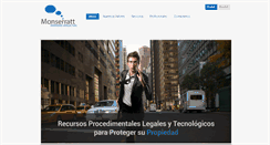 Desktop Screenshot of monserratt.com